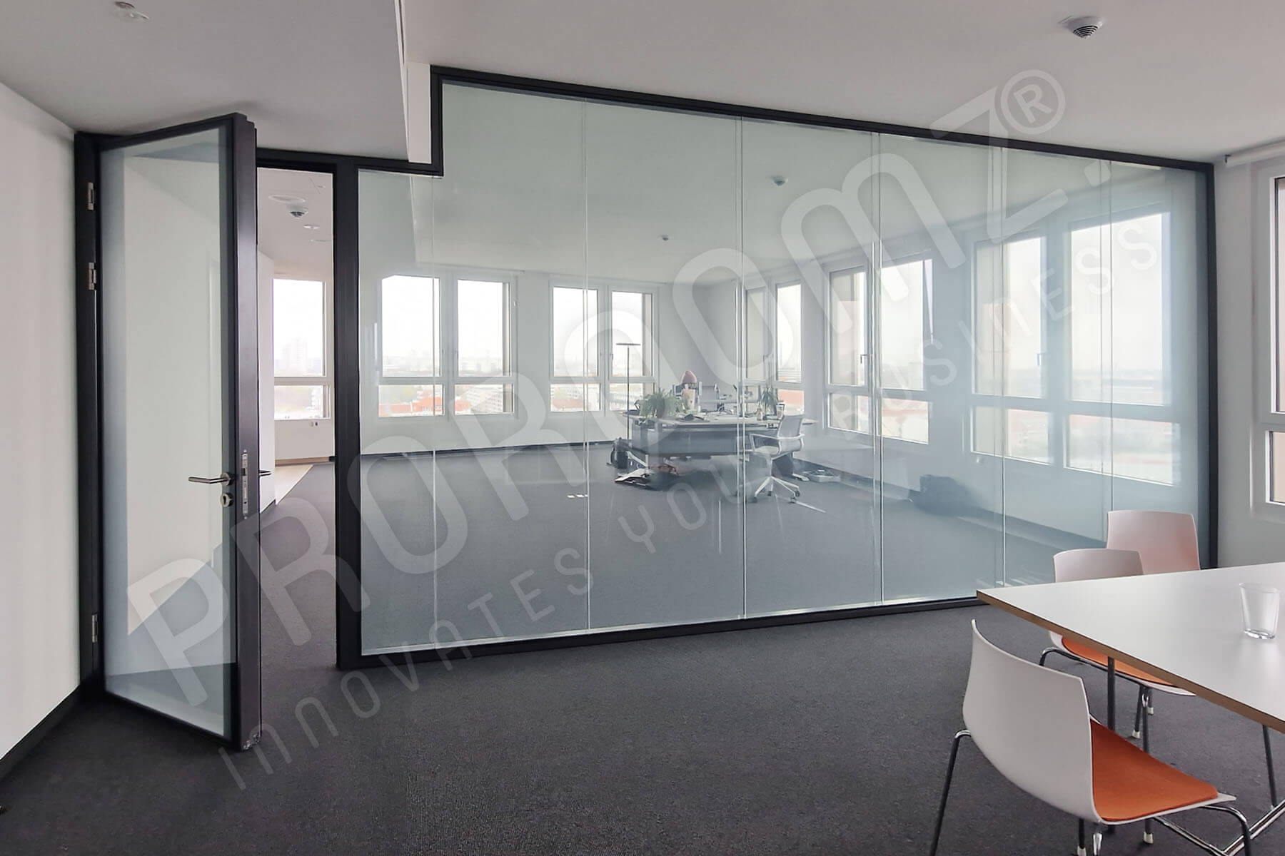Panorama mit XL-Glastür